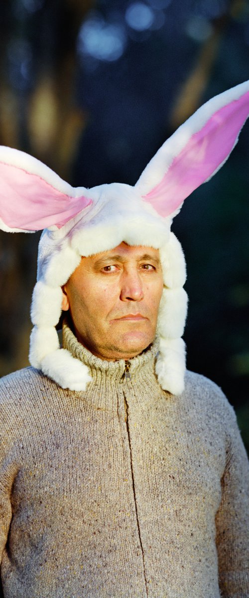 Dad With Bunny Ears (From series To Mom, Dad And My Two Brothers) by Aida Chehrehgosha