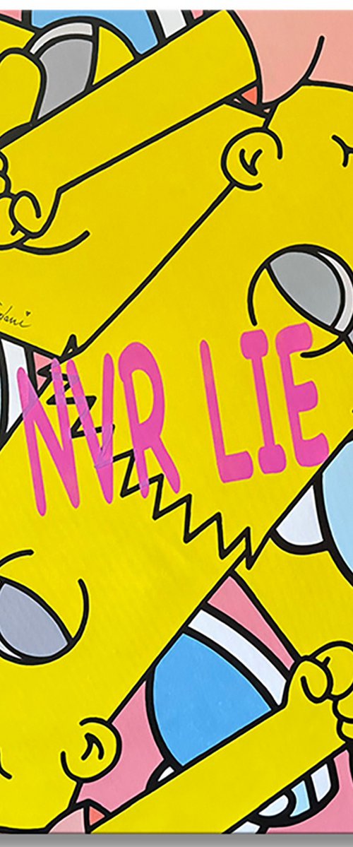 I'd never lie to you Bart by Gardani Art