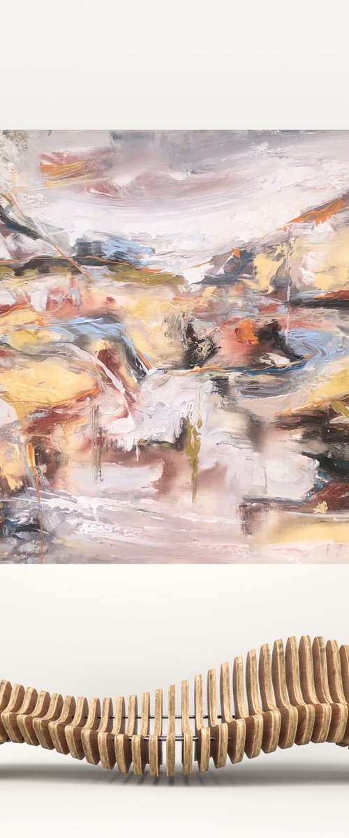 Journey through the Clouds-8 by Snezana Djordjevic