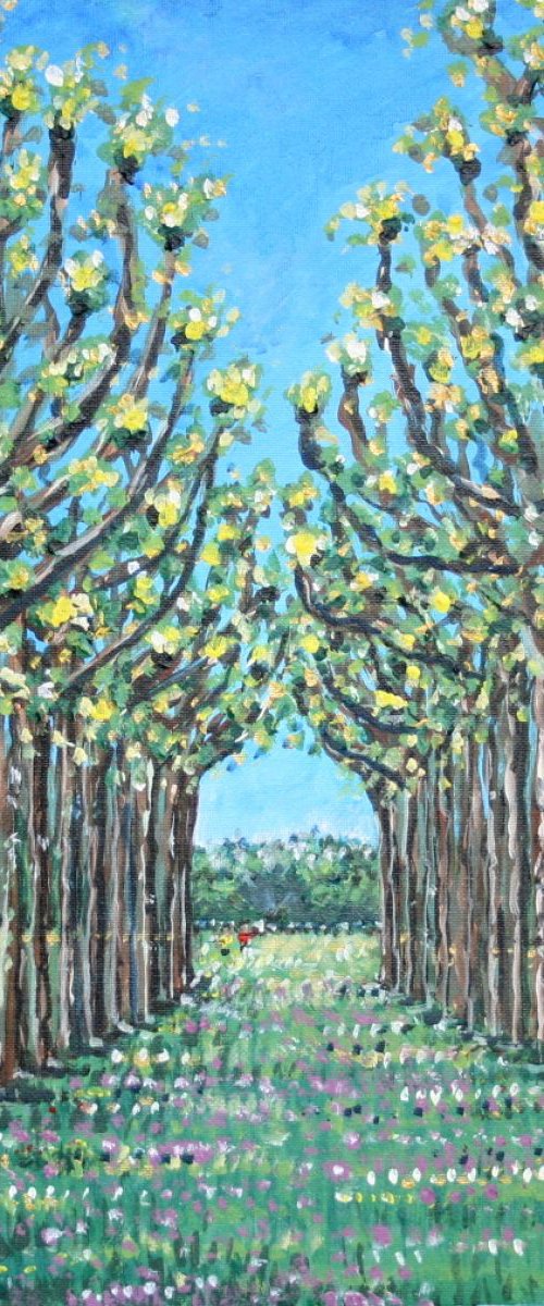 Spring at Mottisfont III by Paul J Best