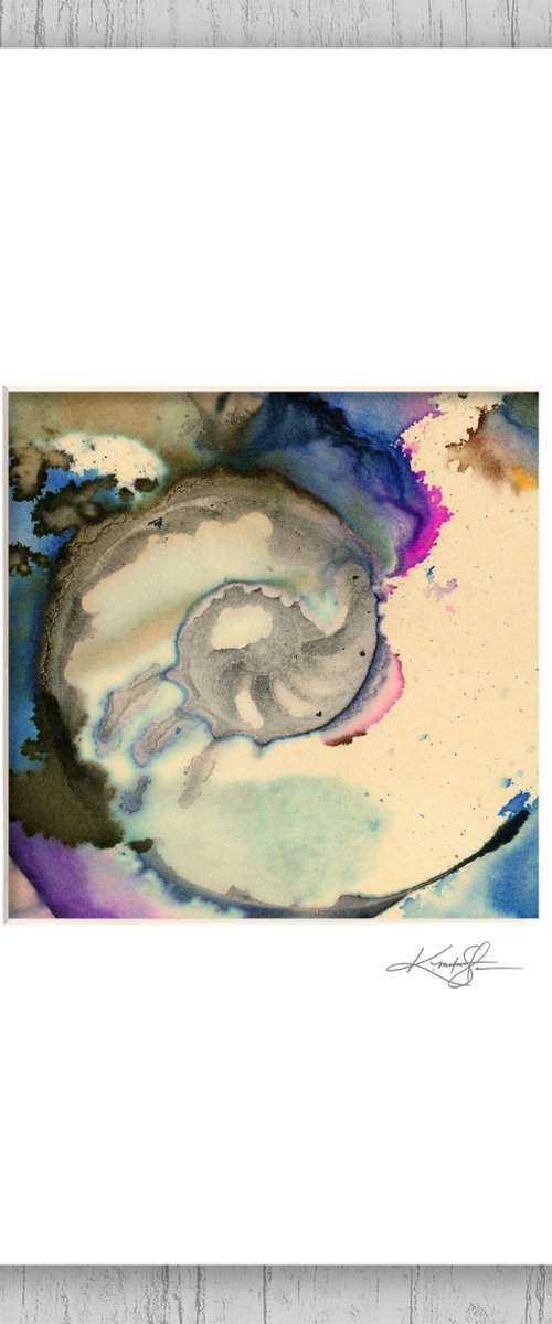 Nautilus Shell 2022-9 - Sea Shell Painting by Kathy Morton Stanion by Kathy Morton Stanion