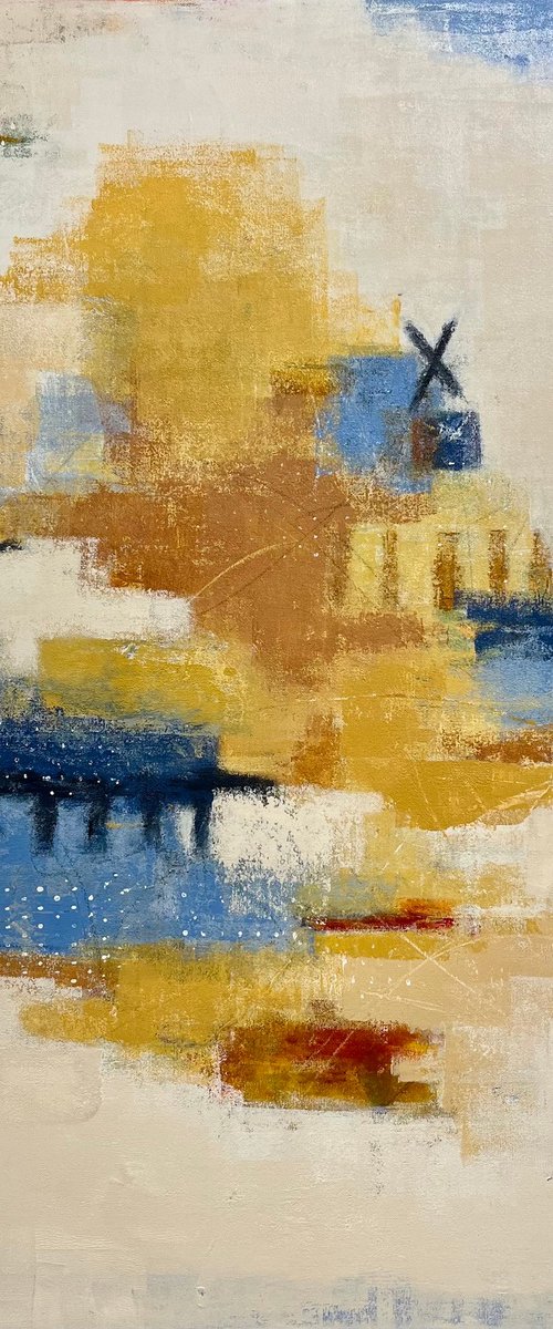 Sunset on the Beach by Shellie  Garber