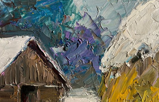 Winter Bustle in the Yard