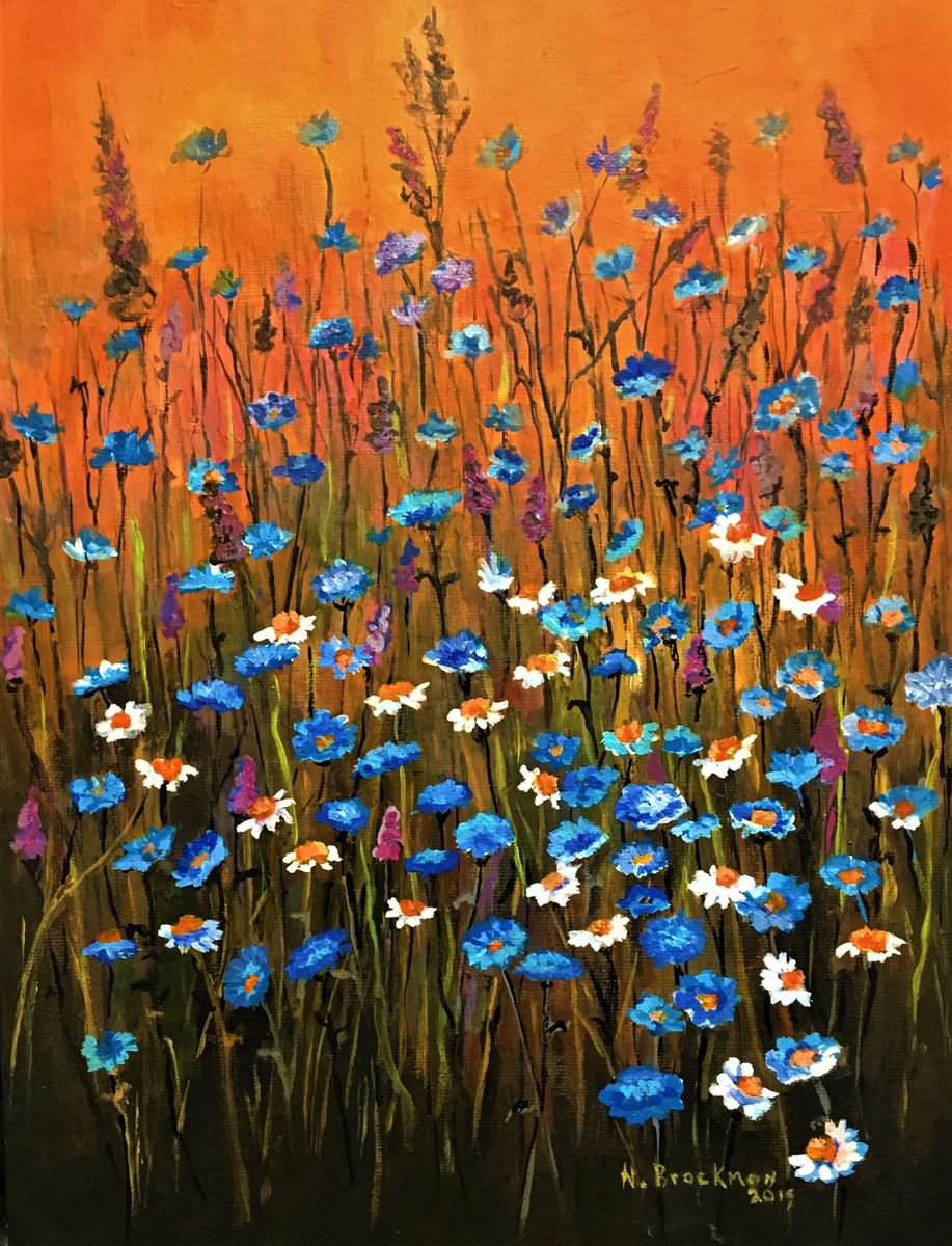 Field of Flowers by Nancy Brockmon