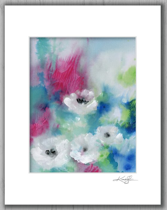 Blooming Bliss 27 - Floral Painting by Kathy Morton Stanion