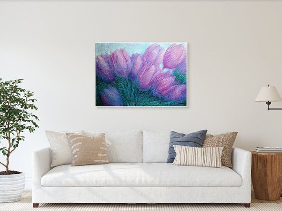 Violet Tulips