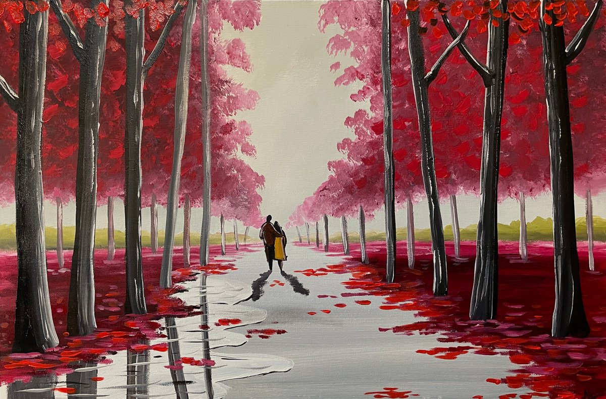 Through The Red Trees by Aisha Haider