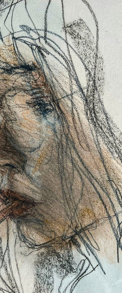 GIRL WITH A STRAW by jayme mestieri