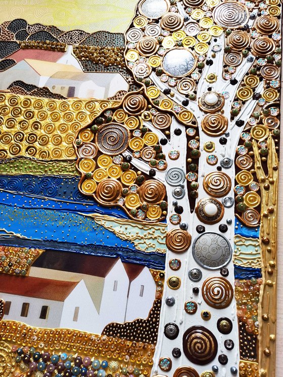 Golden Tuscany. A Klimt dream in Italy