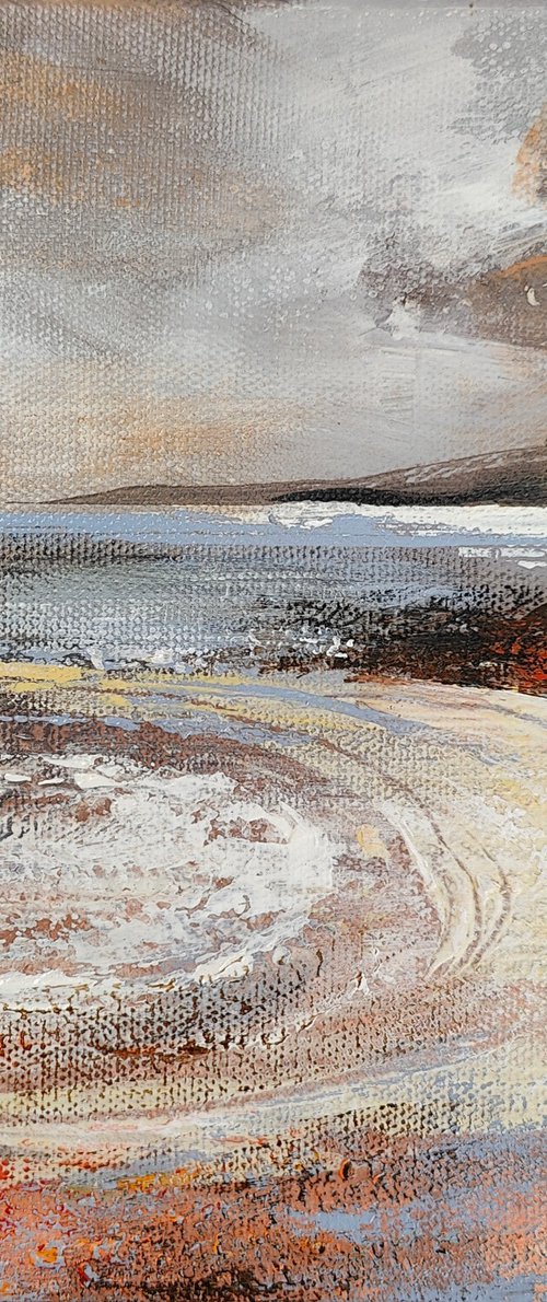 Distant Dunstanburgh by Paul Hillary