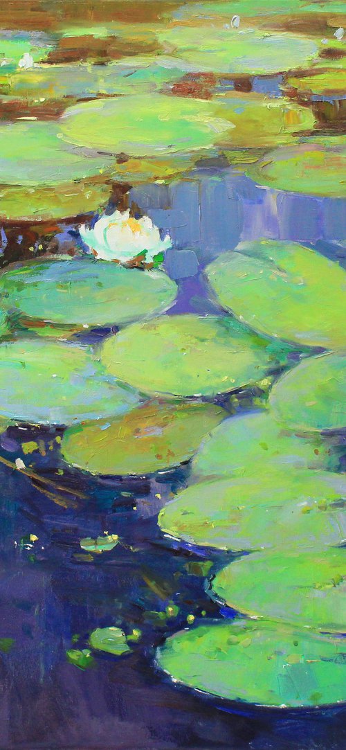 Water Lilies #5 by Sergei Chernyakovsky