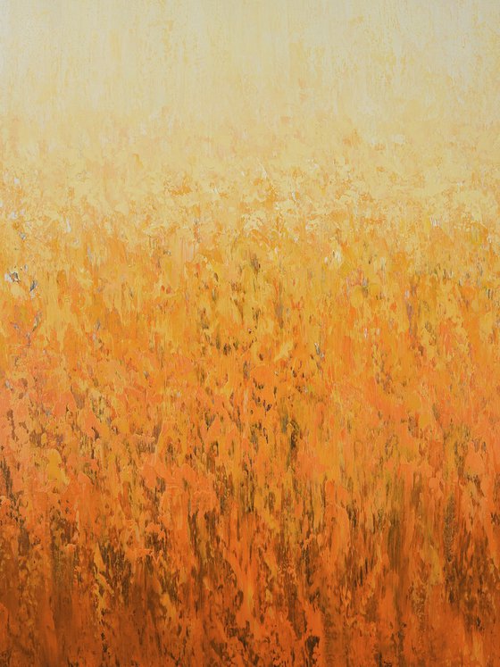 Sweet Nectar - Textured Nature Abstract