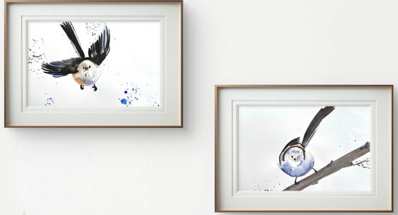 Aegithalos caudatus Bird