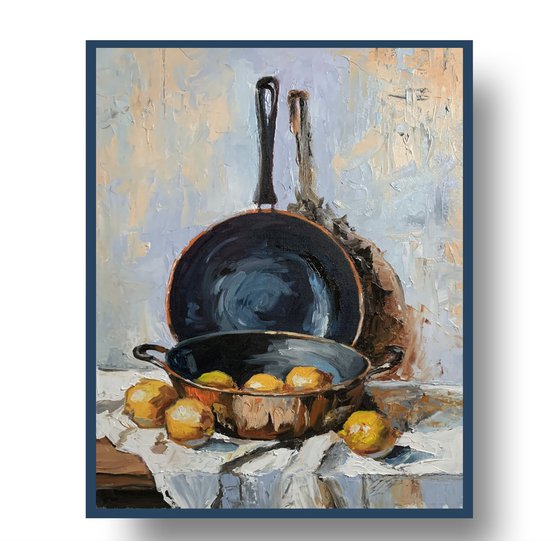 Reflections of Copper and Lemons.