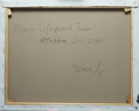 Miami Lifeguard Tower.