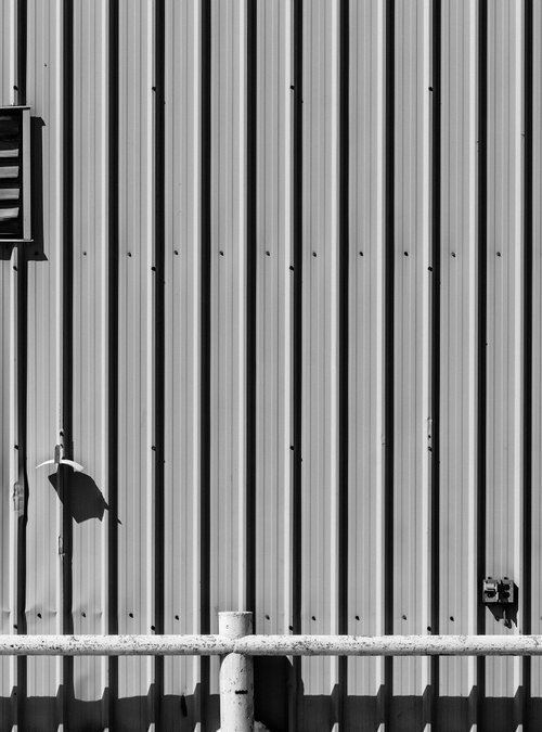 corrugated sheet metal 11 by Daniel Fontaine