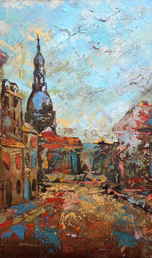 The Streets of Old Riga, BALTIC series by Rakhmet Redzhepov