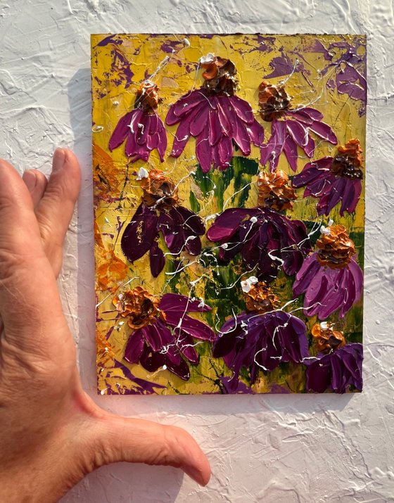 Coneflowers Painting