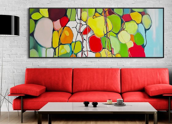 Fruit Notes #14, Extra large abstraction