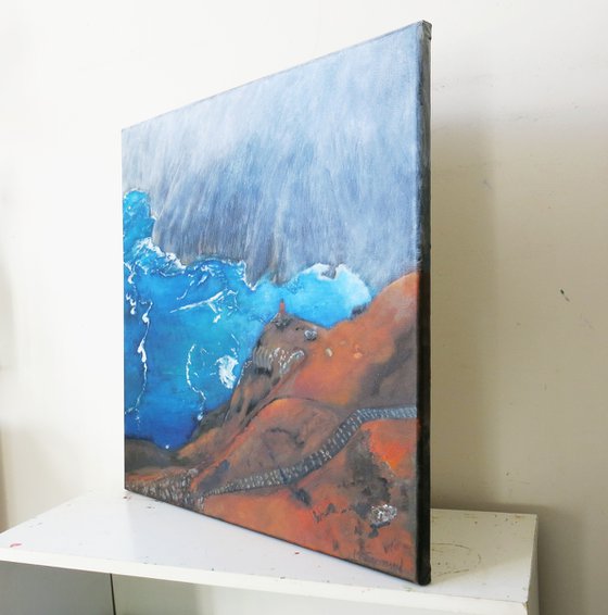 Mist over Slieve League Cliffs