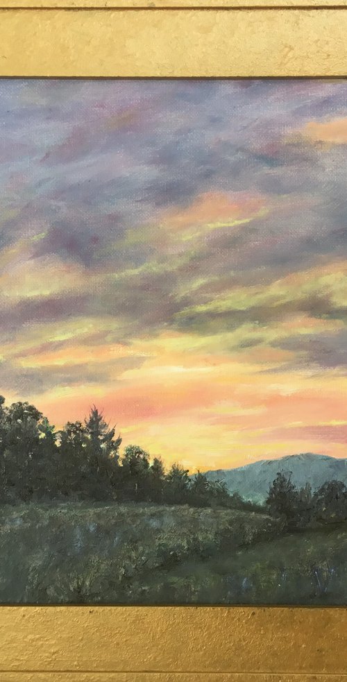 COUNTRY SUNDOWN by Kathleen McDermott