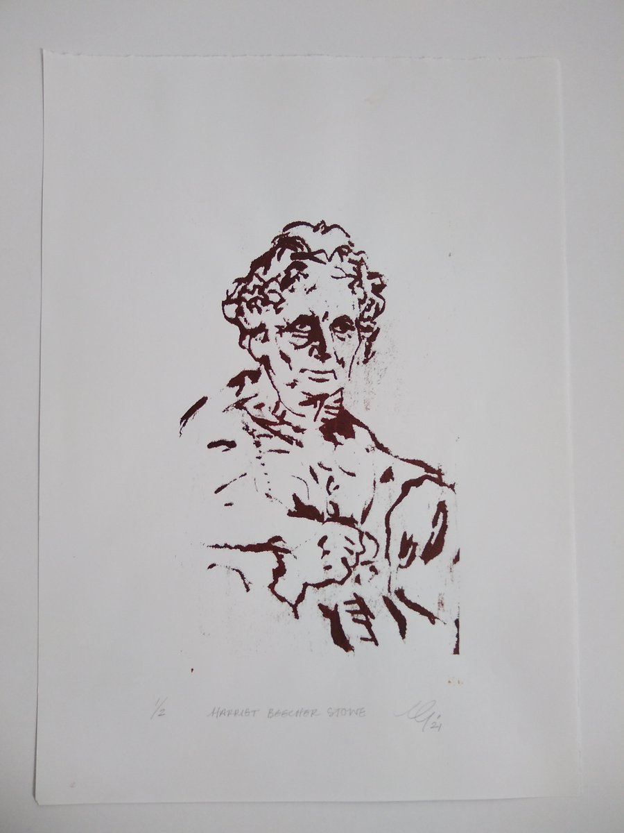 Harriet Beecher Stowe by Adam Grose MA RWAAN