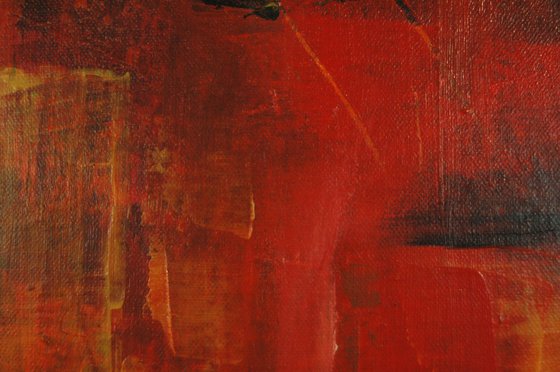 "Composition in red"