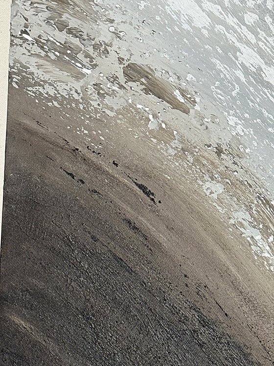 Golden Motion in Blue and Stone.Gold Textured