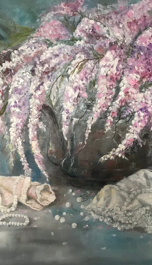 Pearls & Flowers by Krystyna Przygoda