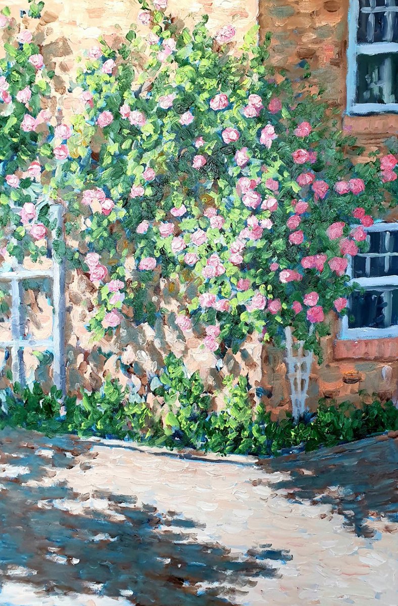 climbing roses by Colin Ross Jack