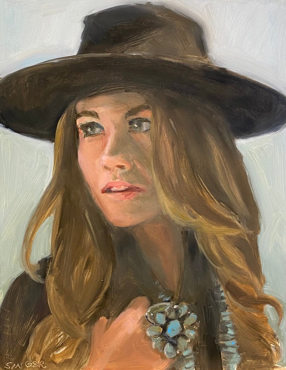 Cowgirl Cait by Leslie Singer