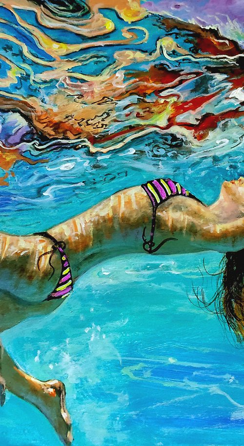 Girl swimming27 by Vishalandra Dakur
