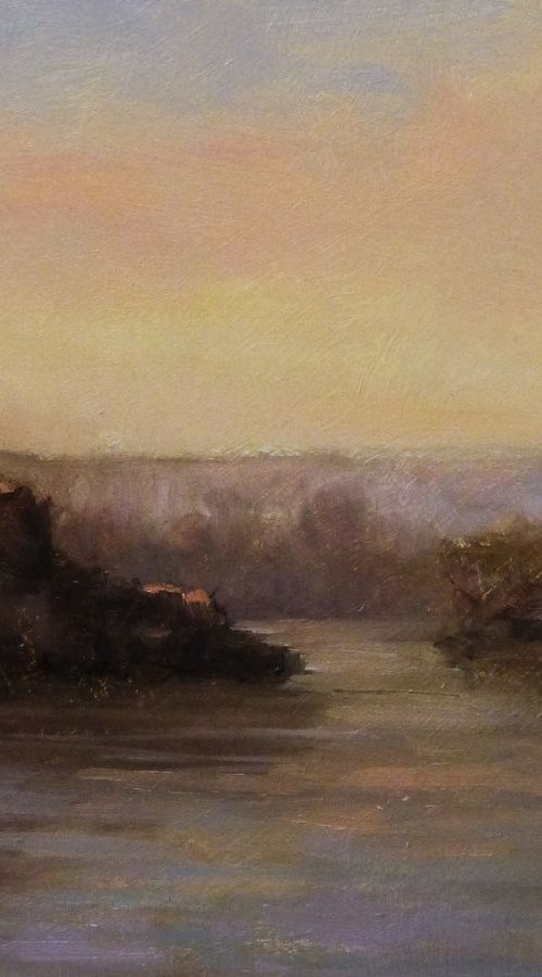 Winter Evening by Pascal Giroud