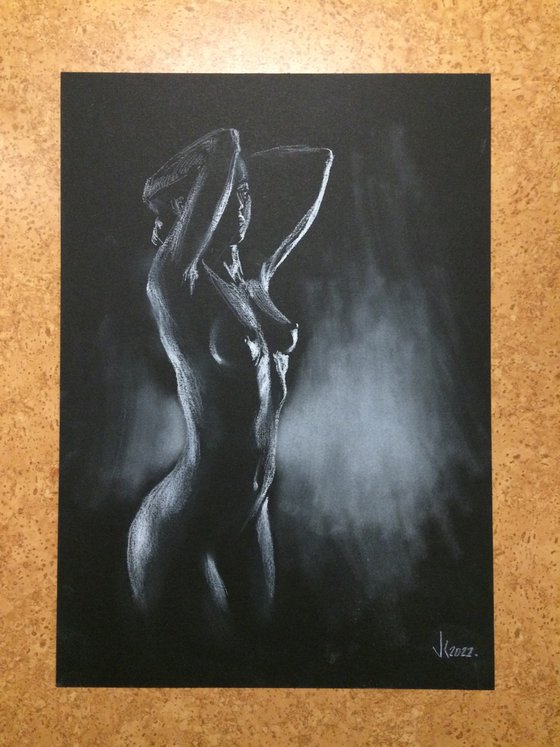 Nude noir #302 (21X29)cm