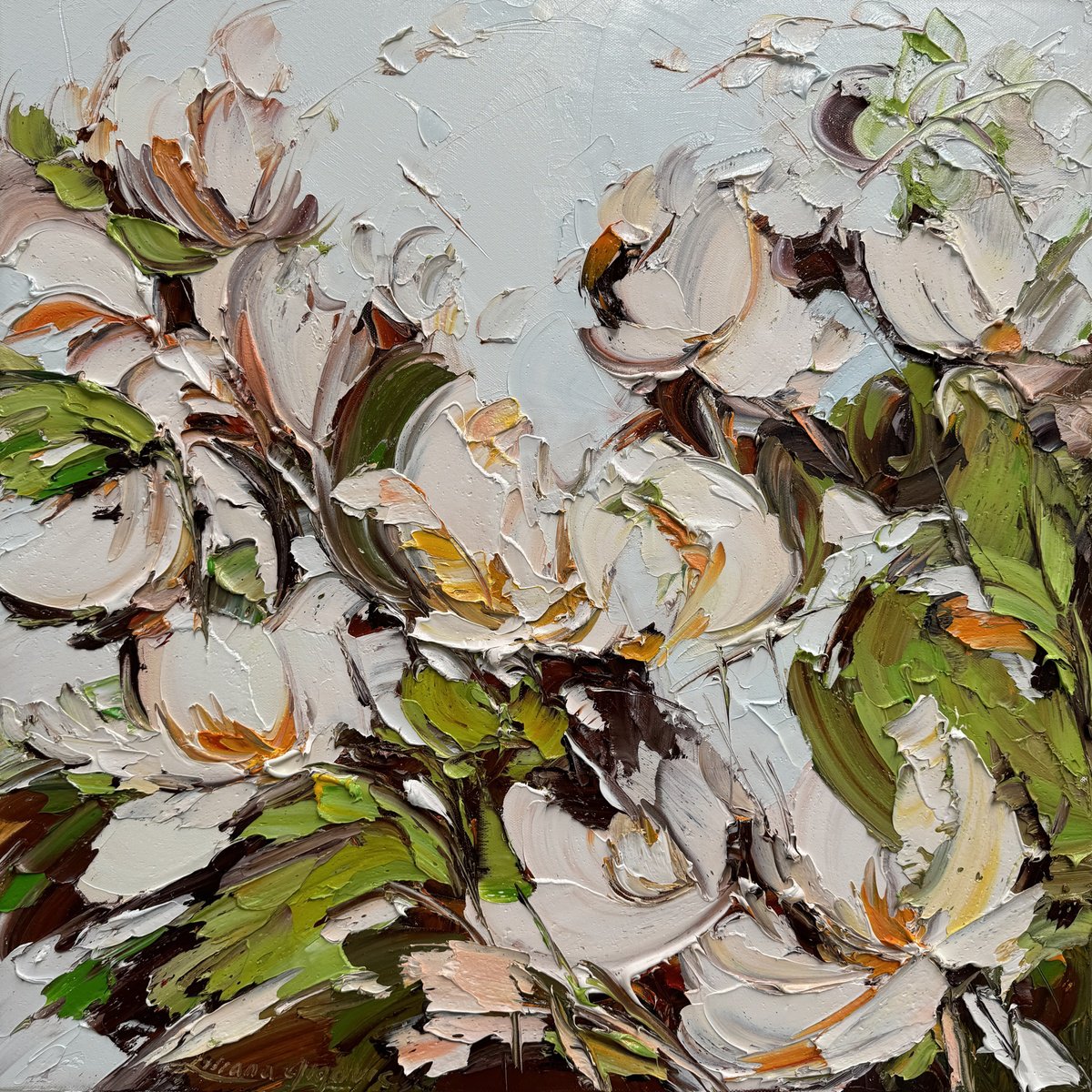 White magnolia No 23 by Liliana Gigovic