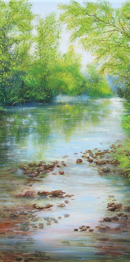 Water landscape by Ludmilla Ukrow