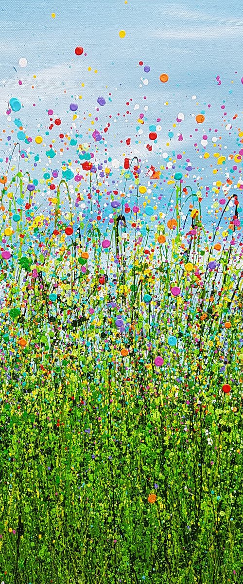 Rainbow Rhapsody Meadow by Lucy Moore