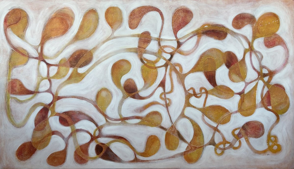  Ice Dance By Maarit Korhonen, 63 X 36, Artwork For Sale On Artfinder