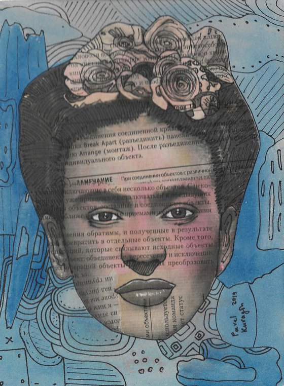 Portrait of Frida Kahlo #61