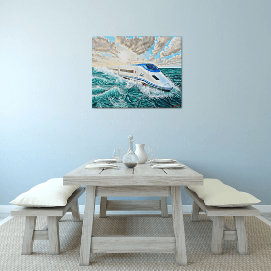 Tren AVE Transindico Sanghai  - La Azohia