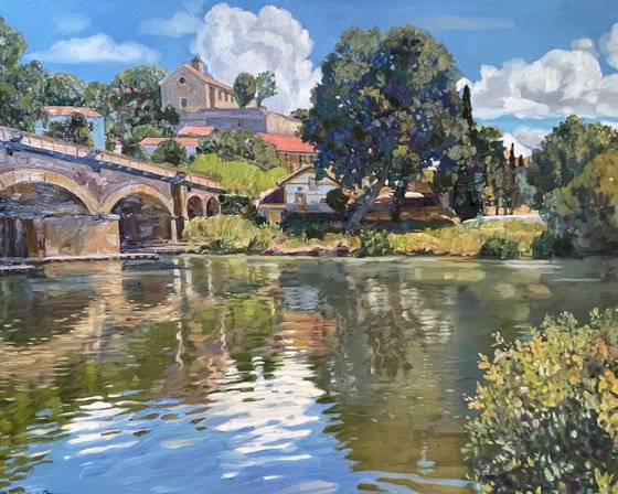 Reflections in the Orb river