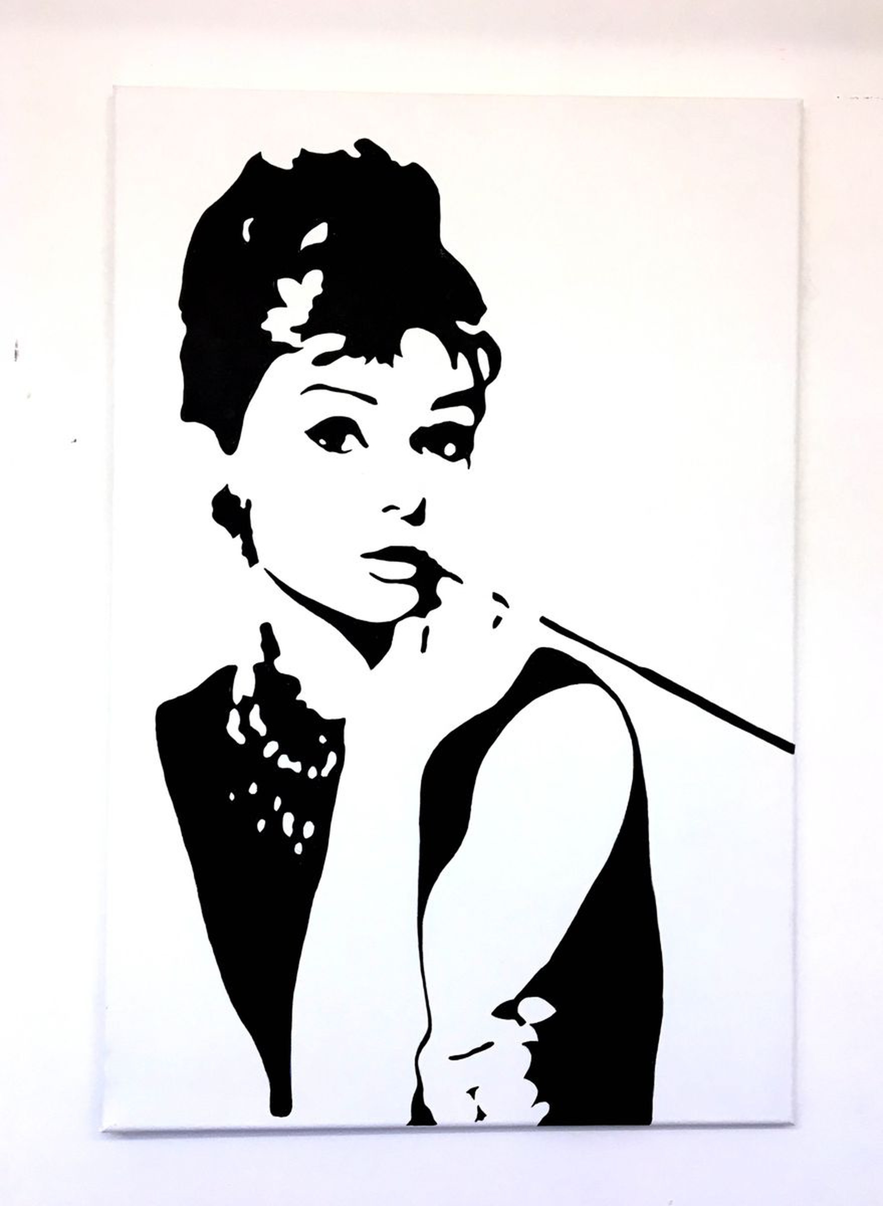 Original Audrey Hepburn Pop Art Canvas Painting Artfinder
