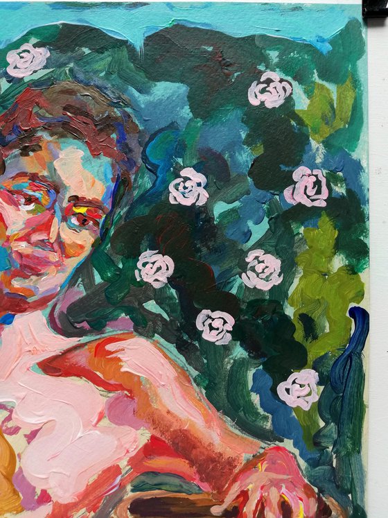 In the Shade of Rose Garden