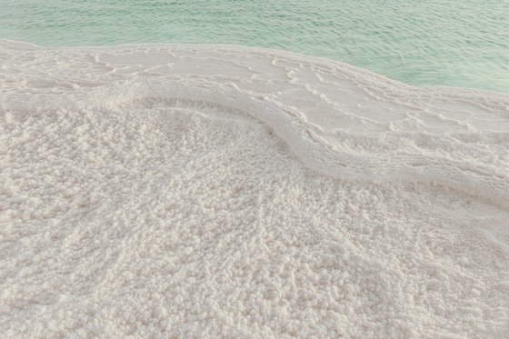 Dead Sea. Near the water.