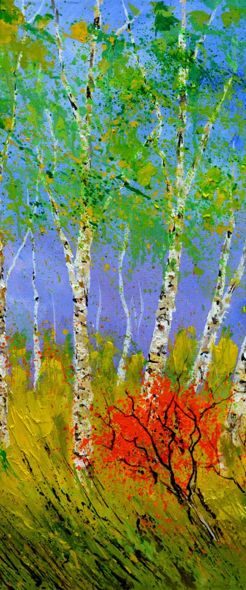 Aspentrees -  8823 by Pol Henry Ledent