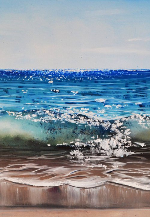 Sea Kiss by Valeriia Radziievska