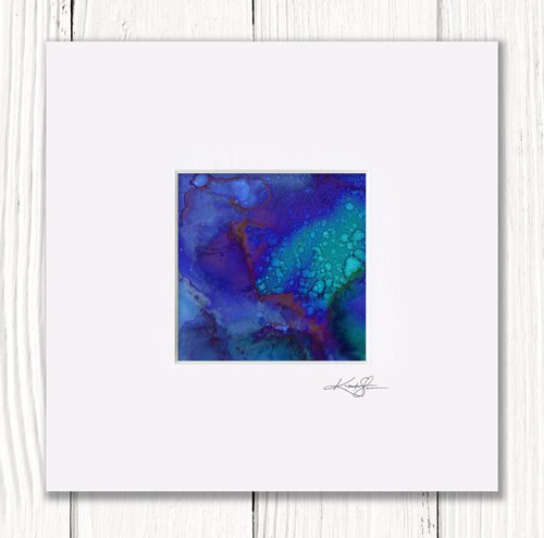 A Mystic Encounter 14 - Zen Abstract Painting by Kathy Morton Stanion by Kathy Morton Stanion