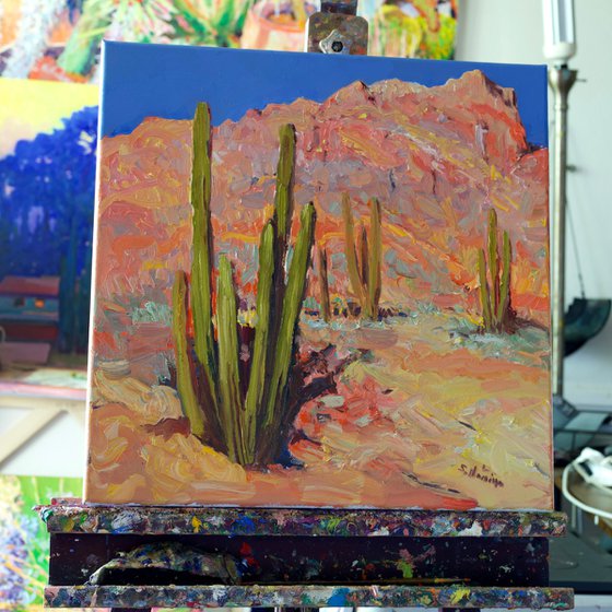 Landscape with a Cactus