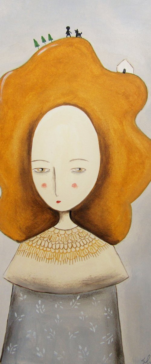 Thinking about home by Silvia Beneforti