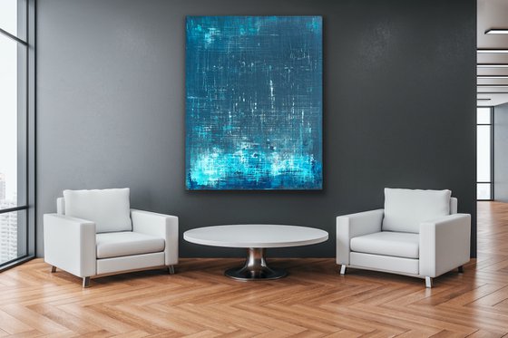 Reflecting The Moon (XL 48x60in)